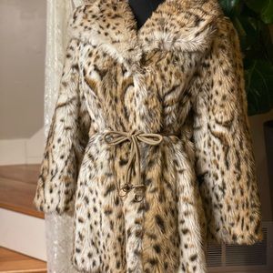 Vintage Faux Fur Coat